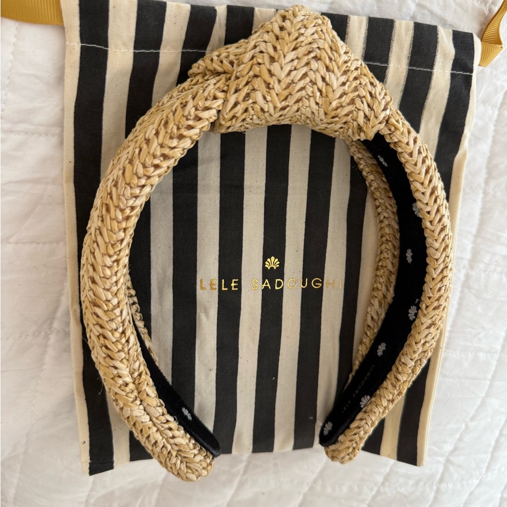 Lele Sadoughi Woven Headband